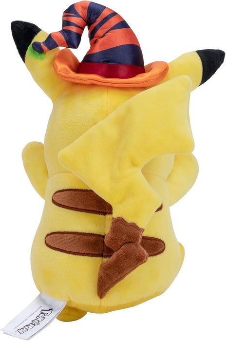 Pokémon Pikachu Plush With Witch Hat - 8-Inch Pikachu Plush with Unique Accessory