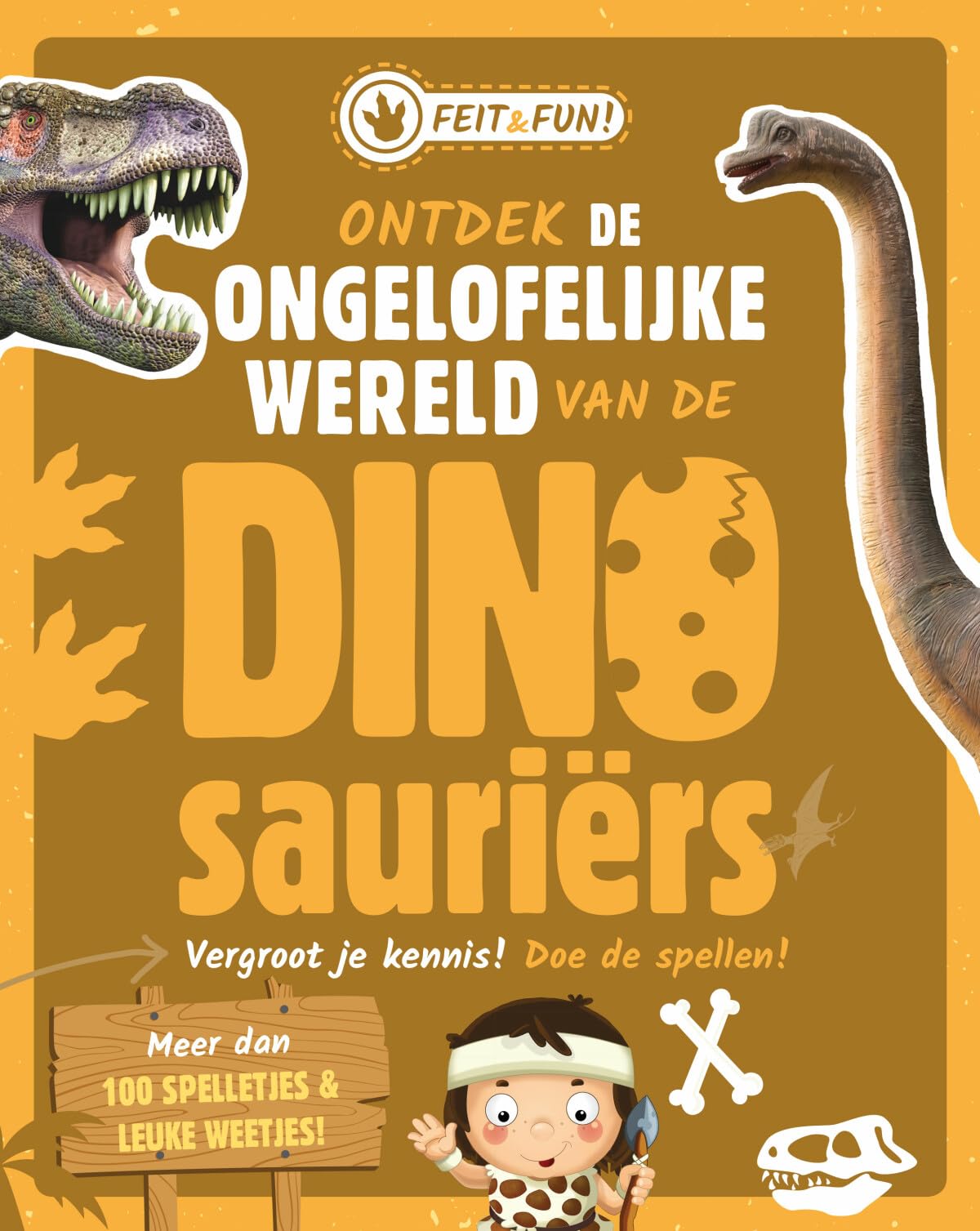 Rebo Publishers - Feit & Fun - Dinosauriers
