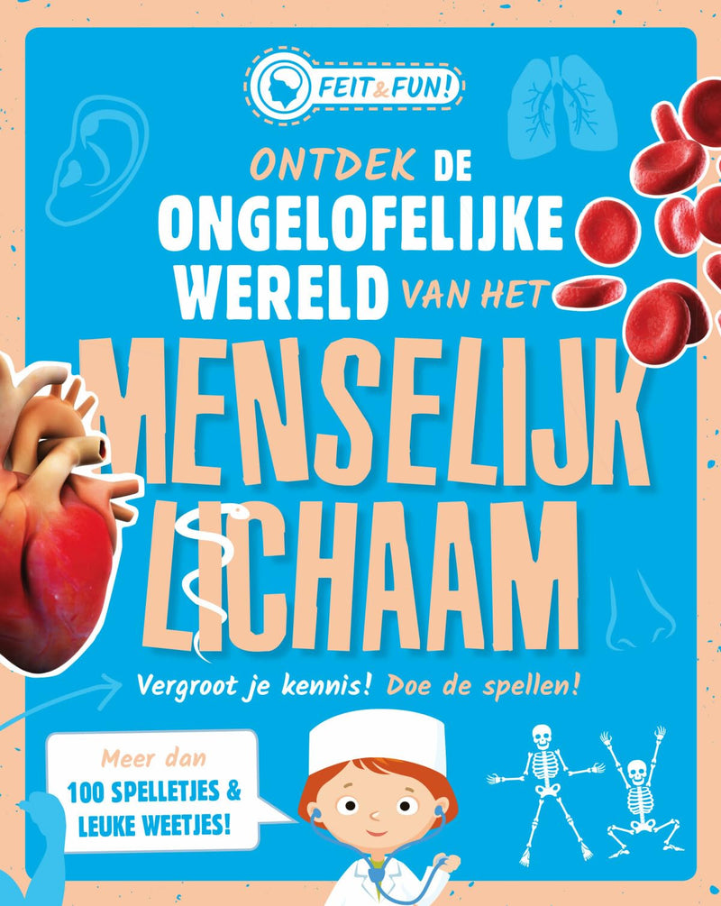 Rebo Publishers - Feit & Fun - Menselijk Lichaam
