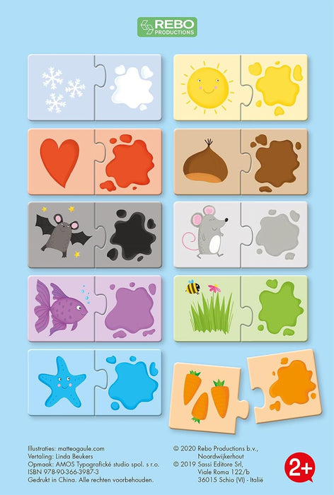 Kleuren: Boek + 10 puzzels