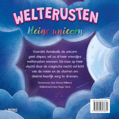 Welterusten kleine unicorn