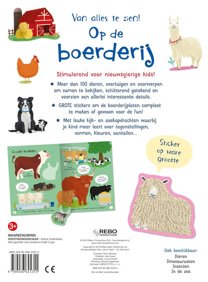 Rebo Publishers - Op de Boerderij - Van Alles Te Zien
