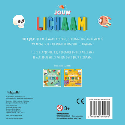Flapjesboek Jouw lichaam: Meer dan 60 flapjes!
