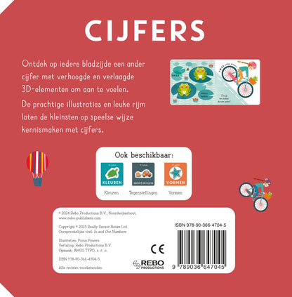 Rebo Publishers - 3D-Voelboek - Cijfers
