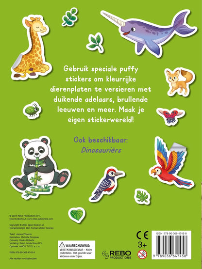 Dieren - Stickerwereld: Meer dan 100 Stickers!