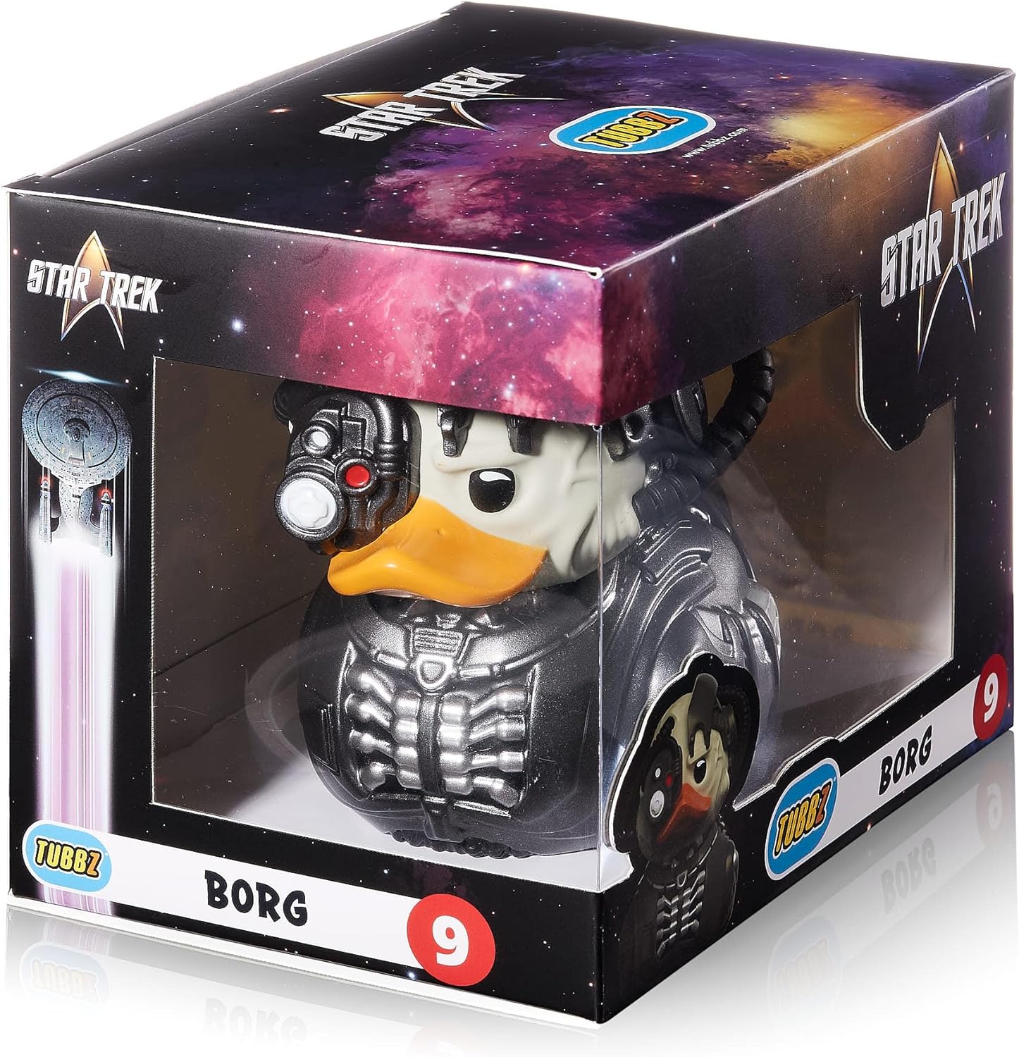 TUBBZ Boxed Edition Borg Collectible Vinyl Rubber Duck Figure - Official Star Trek Merchandise - TV, Movies & Video Games