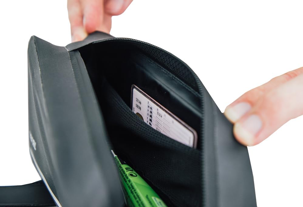 ZEFAL Z Adventure T1 - Bicycle Frame Bag - Horizontal Tube Bicycle Bag - Waterproof and Lightweight Top Tube Bag - Road Bike Accessory - Mountain Bike Accessory - Capacity 1 L - 150 g