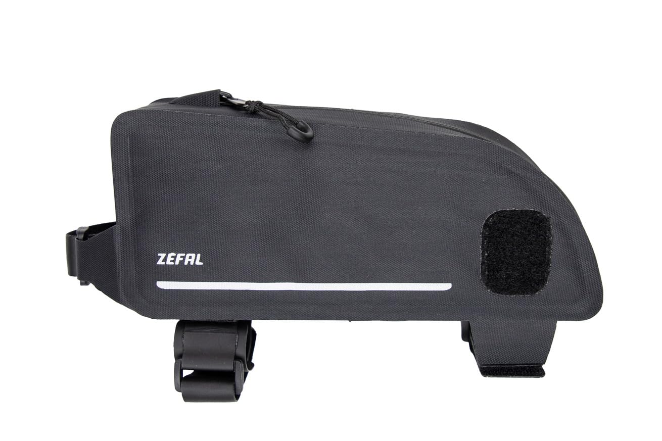 ZEFAL Z Adventure T1 - Bicycle Frame Bag - Horizontal Tube Bicycle Bag - Waterproof and Lightweight Top Tube Bag - Road Bike Accessory - Mountain Bike Accessory - Capacity 1 L - 150 g
