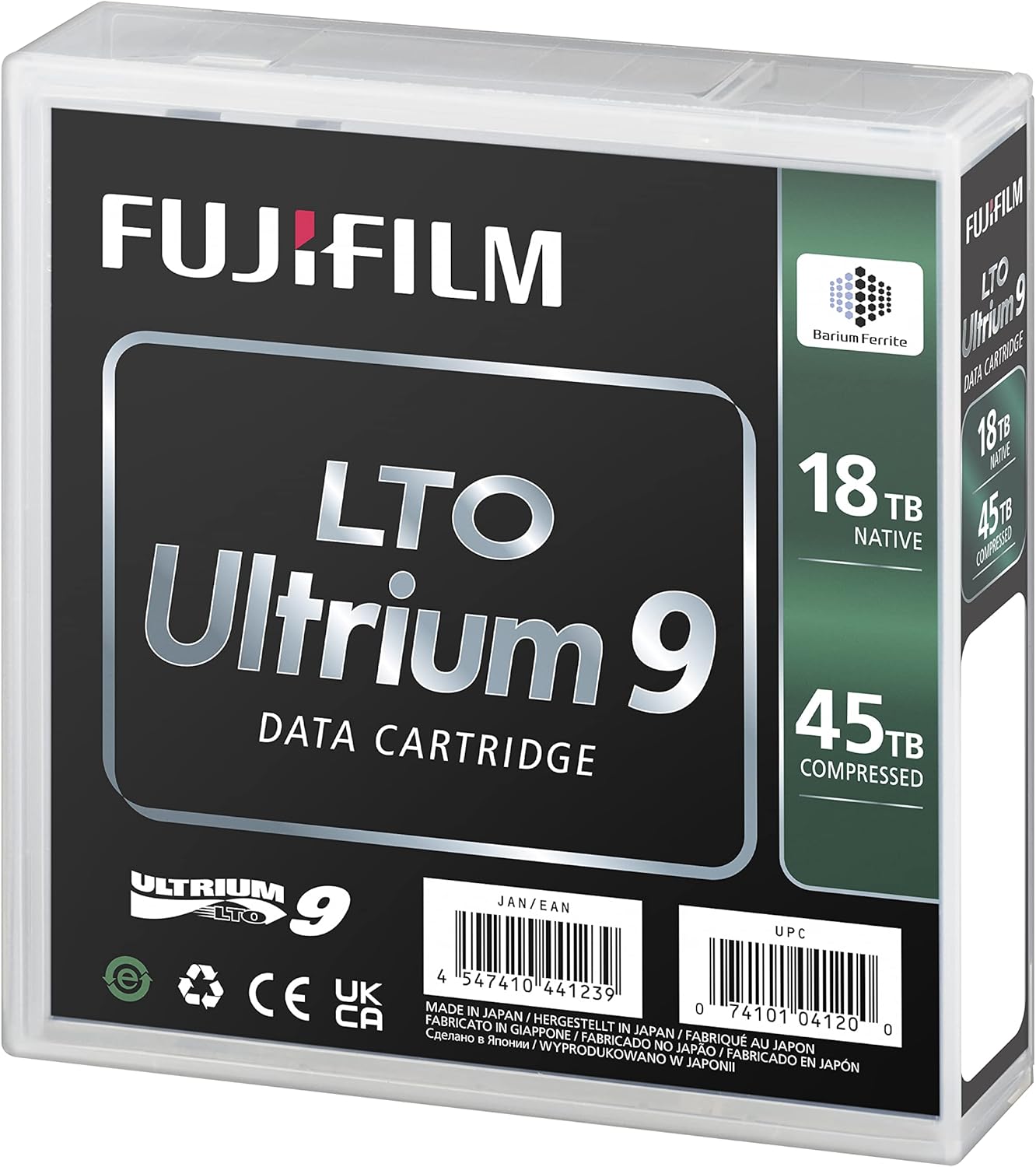 LTO9 18TB/45TB Ultrium BaFe
