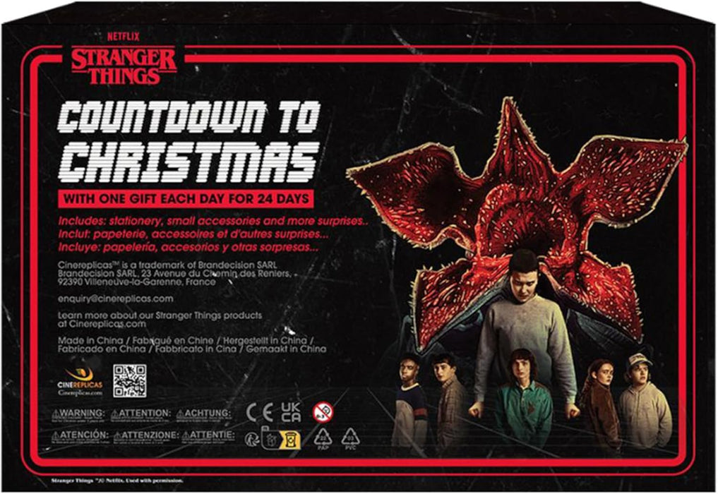 CINERÉPLICAS Cinereplicas - Stranger Things Deluxe Advent Calendar 2024 - Official License