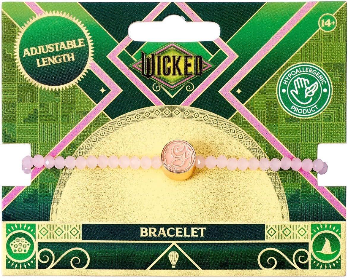 Wicked -Glinda Rose Quartz Friendship Bracelet