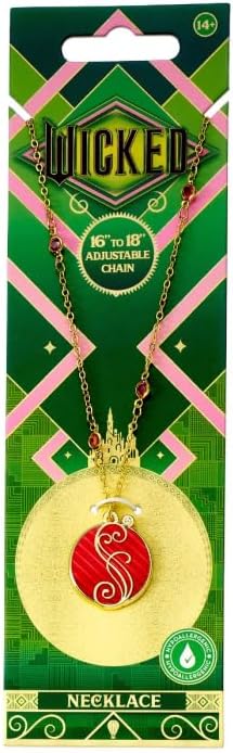 Wicked - Glinda Pink Shiz University Necklace