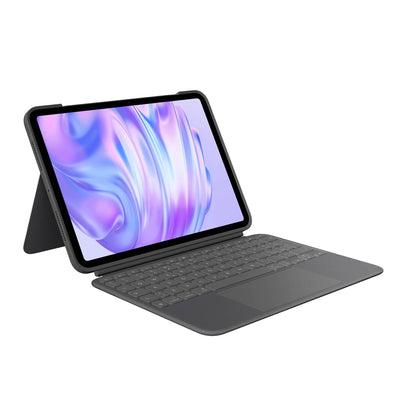 Logitech Combo Touch per iPad Pro da 11 pollici (M4)(2024) Custodia con tastiera - Tastiera staccabile retroilluminata con supporto, digitazione comoda, modalità multiuso, Layout ITA QWERTY - Grafite