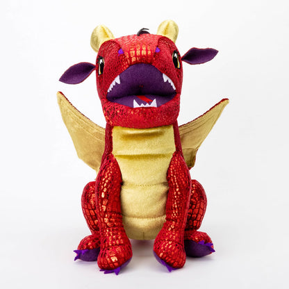 Metallic Dice Games FanRoll Dragon Plush Dice Bag