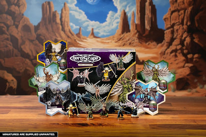 Renegade Game Studios Heroscape: Revna’s Rebuke: Kyrie Warriors Army Expansion, Gioco da Tavolo di Miniature Strategico, 2 Giocatori, Età 14+