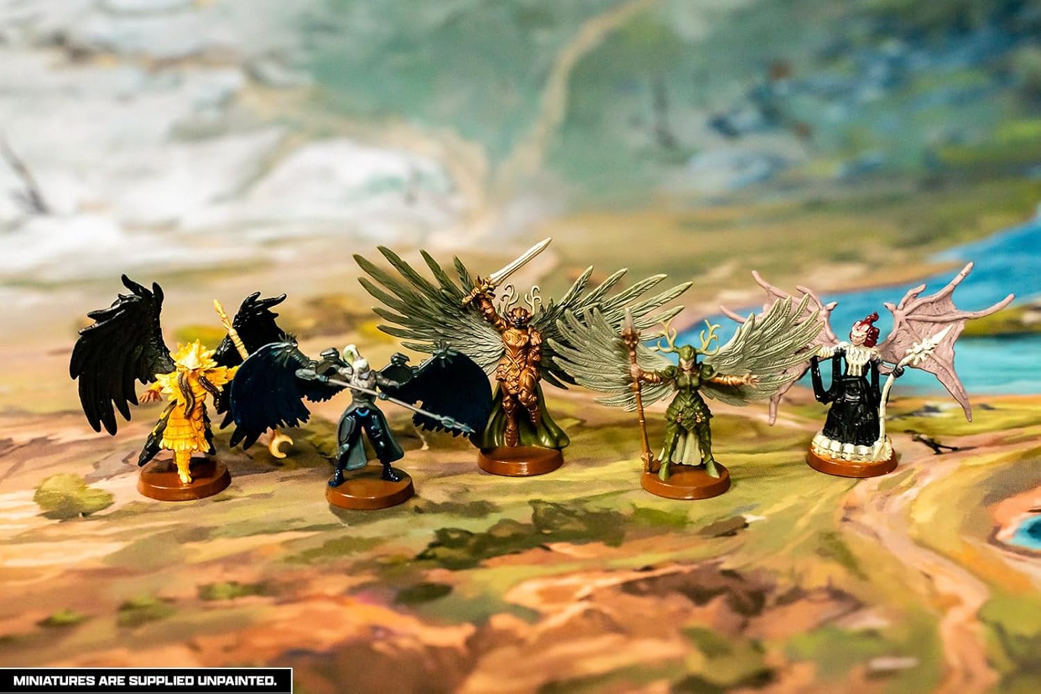 Renegade Game Studios Heroscape: Revna’s Rebuke: Kyrie Warriors Army Expansion, Gioco da Tavolo di Miniature Strategico, 2 Giocatori, Età 14+