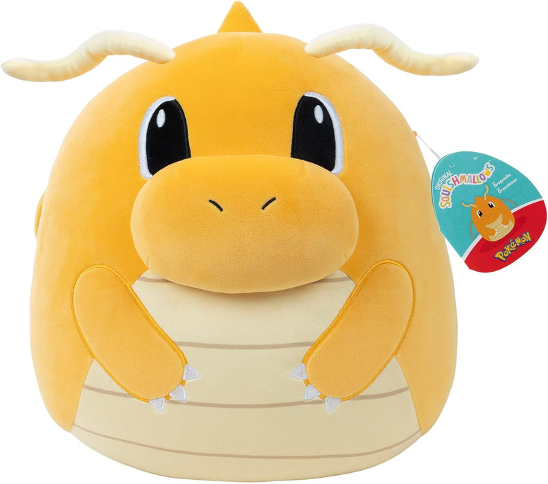 Squishmallows Original Pokémon 14-Inch Dragonite Plush - Ultrasoft Official Jazwares Plush (Large