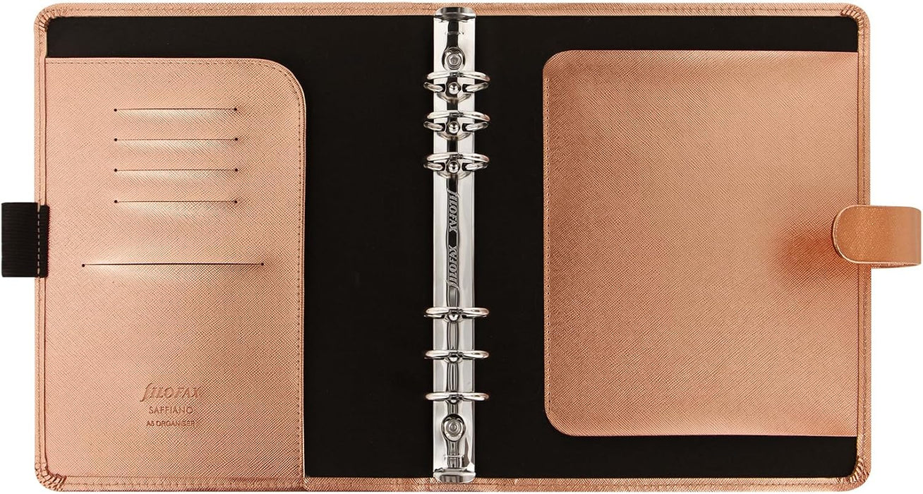 Filofax A5 Saffiano organiser - Rose Gold