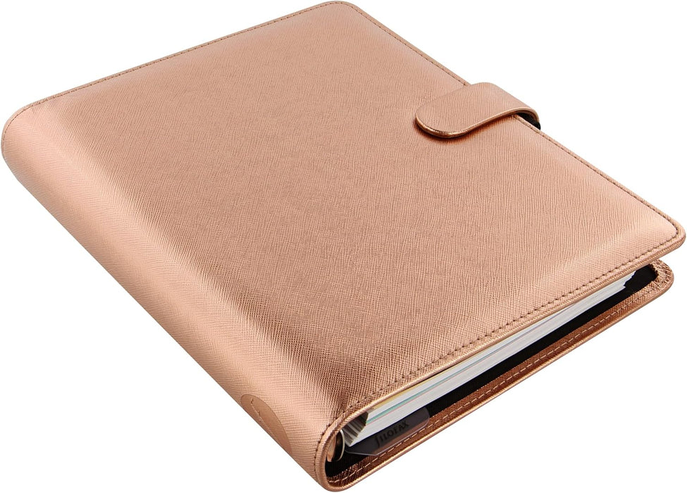 Filofax A5 Saffiano organiser - Rose Gold