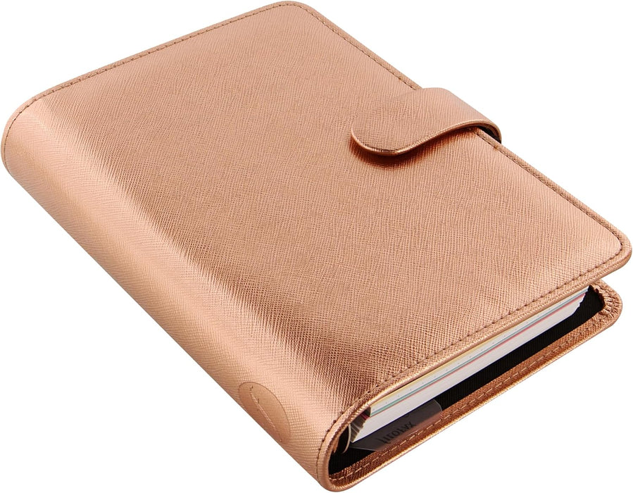 Filofax Personal Saffiano organiser - Rose Gold