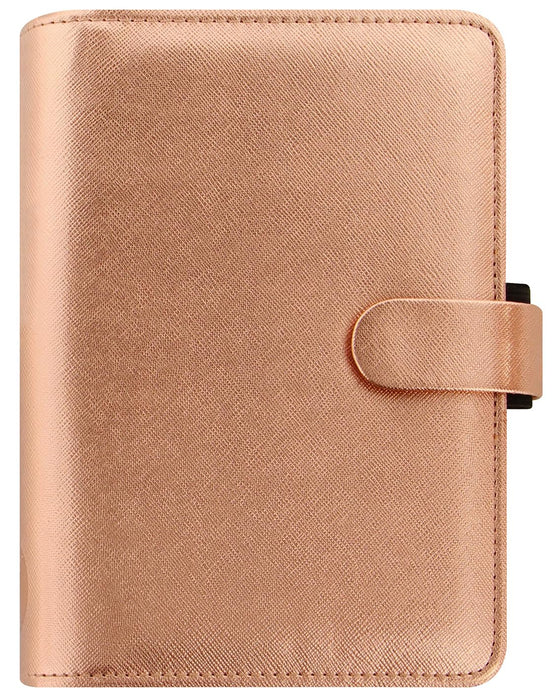 Filofax Personal Saffiano organiser - Rose Gold