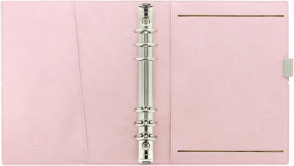 Filofax A5 Domino Soft Organiser - Pale pink