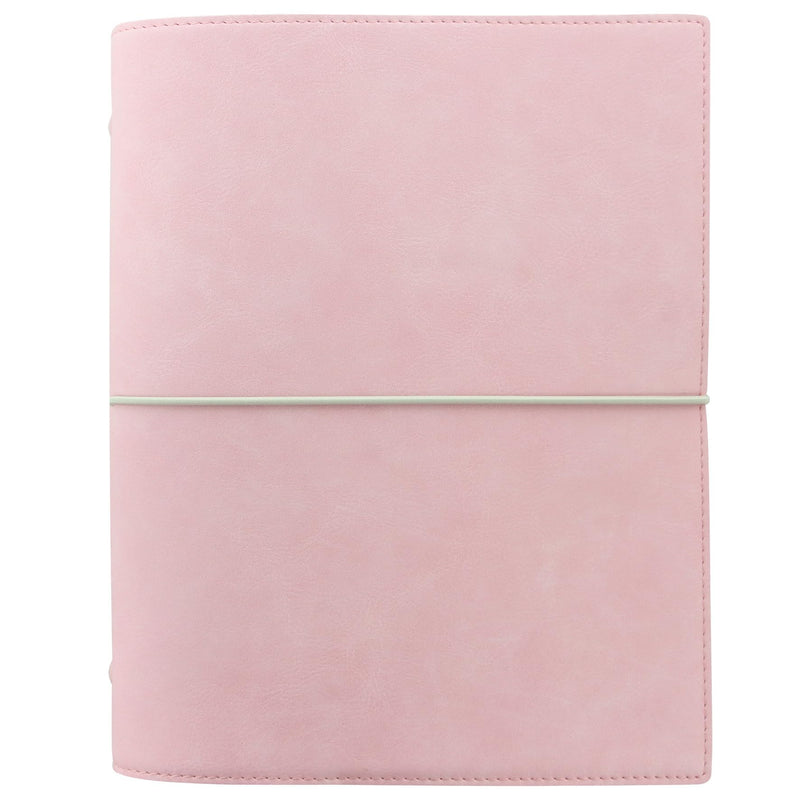 Filofax A5 Domino Soft Organiser - Pale pink