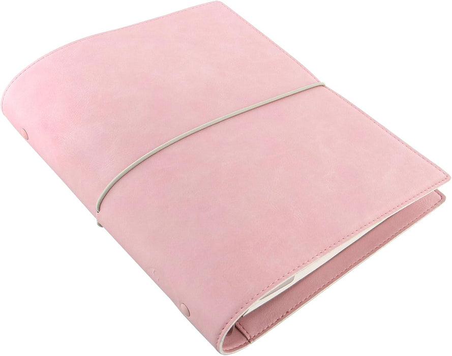 Filofax A5 Domino Soft Organiser - Pale pink