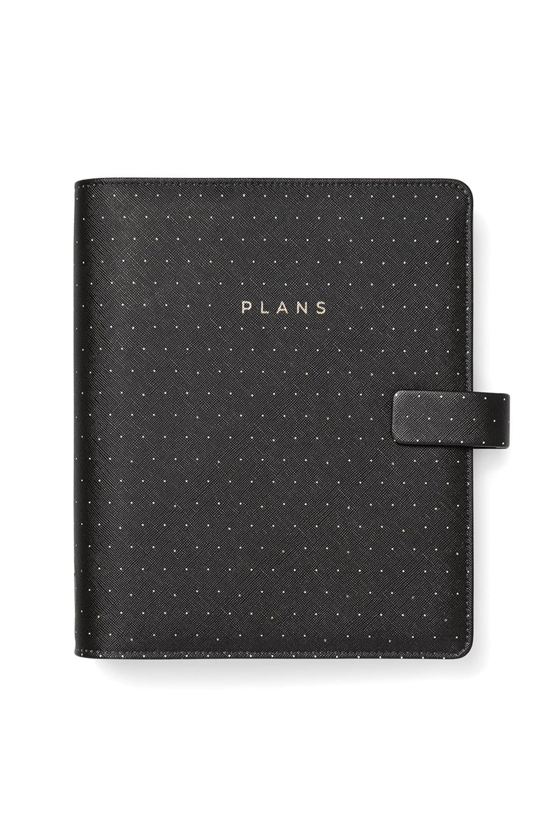 Filofax A5 Moonlight Organiser - Black