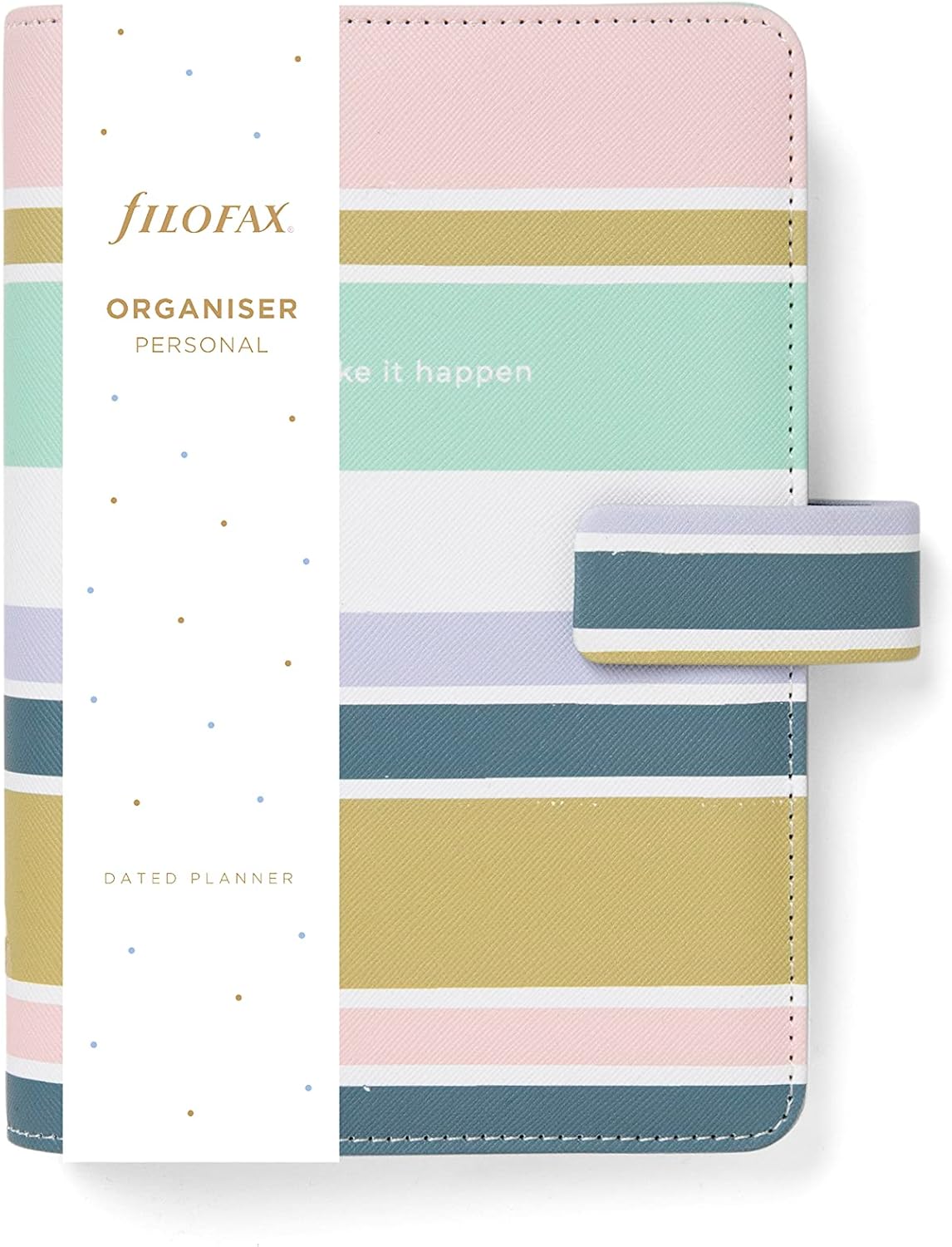 Filofax Personal Good Vibes Organiser - Stripes