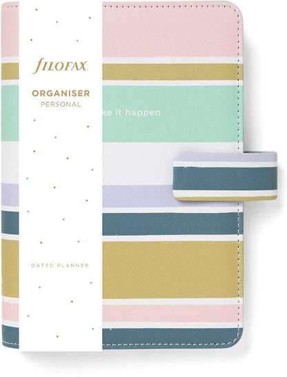 Filofax Personal Good Vibes Organiser - Stripes