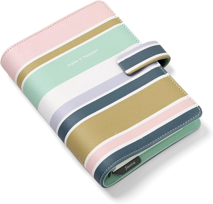 Filofax Personal Good Vibes Organiser - Stripes
