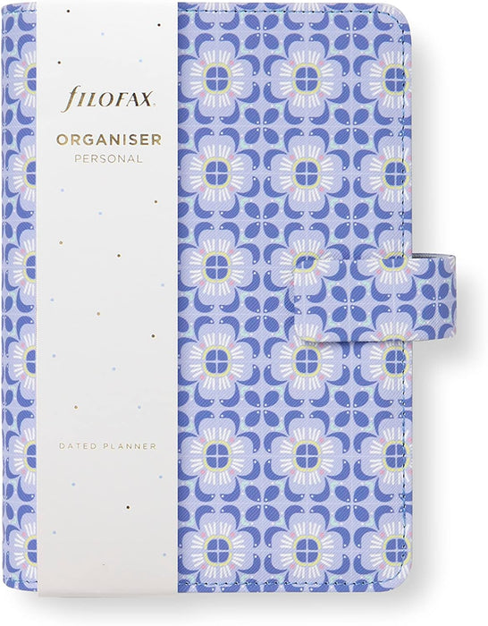 Filofax Personal Mediterranean Organiser - Blue