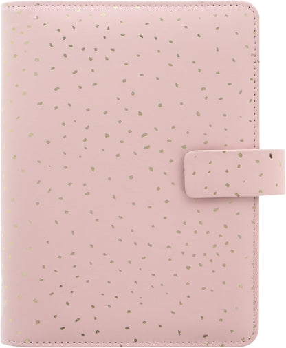 Filofax Personal Confetti organiser - rose quartz