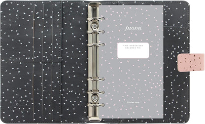 Filofax Personal Confetti organiser - rose quartz