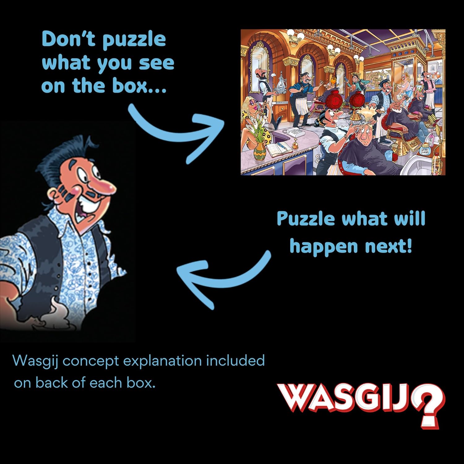 Wasgij Mystery 27 - Vlam In De Pan! (1000 Stukjes