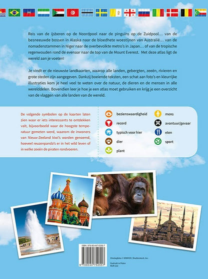 De grote kinderatlas: landen - mensen - natuur - dieren