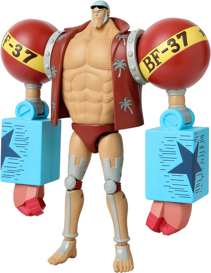 BANDAI – Anime Heroes - One Piece - Anime Heroes Figur 17 cm - Franky - 36938