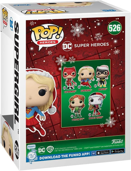 Funko Pop! Heroes: Holiday '24 – Supergirl - DC Comics - Collectable Vinyl Figure - Gift Idea - Official Merchandise - Toys for Kids & Adults - Comic Books Fans - Model Figure for Collectors