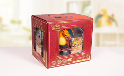Pokémon TCG: Charizard ex Super-Premium Collection (3 Foil Promo Cards, 1 Card-Display Figure & 10 Booster Packs