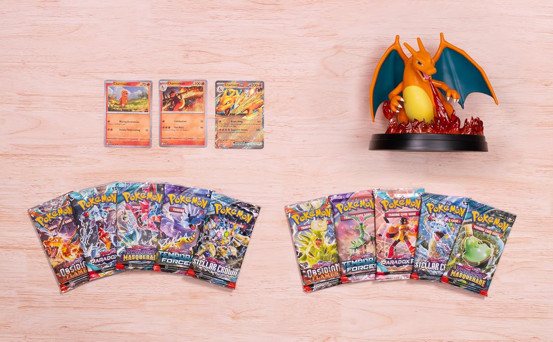 Un coffret Pokémon Collection Premium Dracaufeu EX - Jeux de cartes