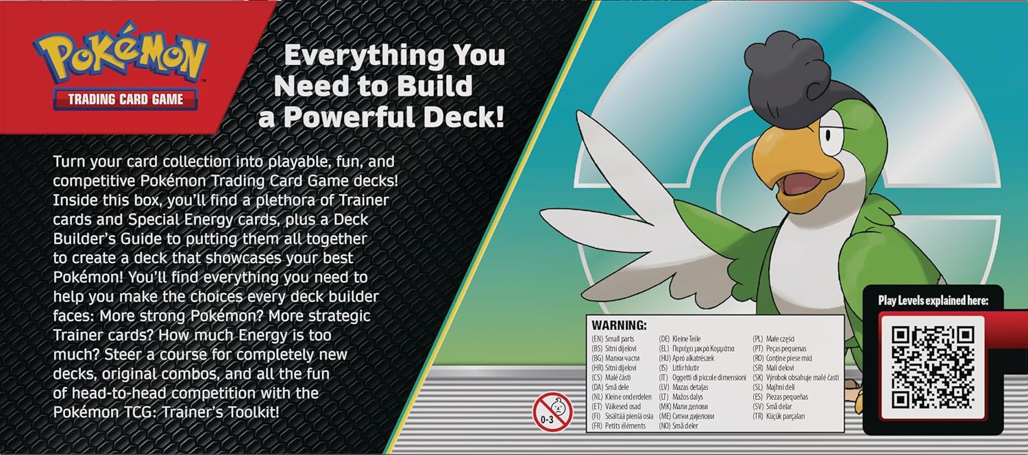 Pokémon TCG: Trainer’s Toolkit (Over 50 Useful Cards, 4 Boosters & More