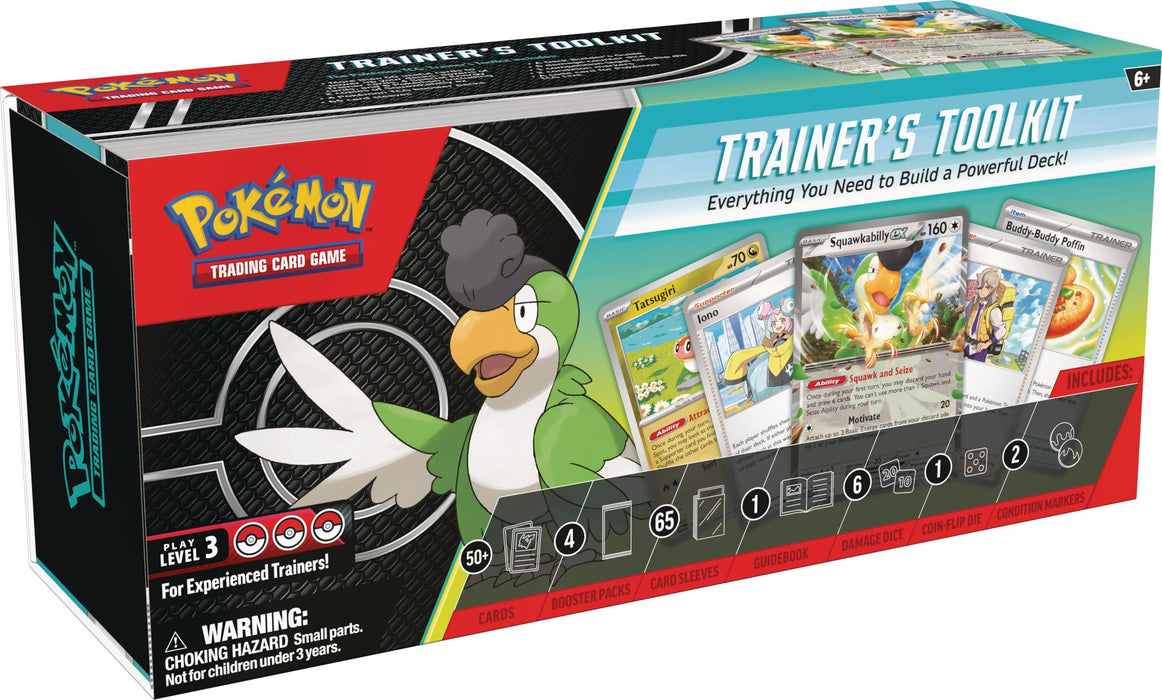 Pokémon TCG: Trainer’s Toolkit (Over 50 Useful Cards, 4 Boosters & More
