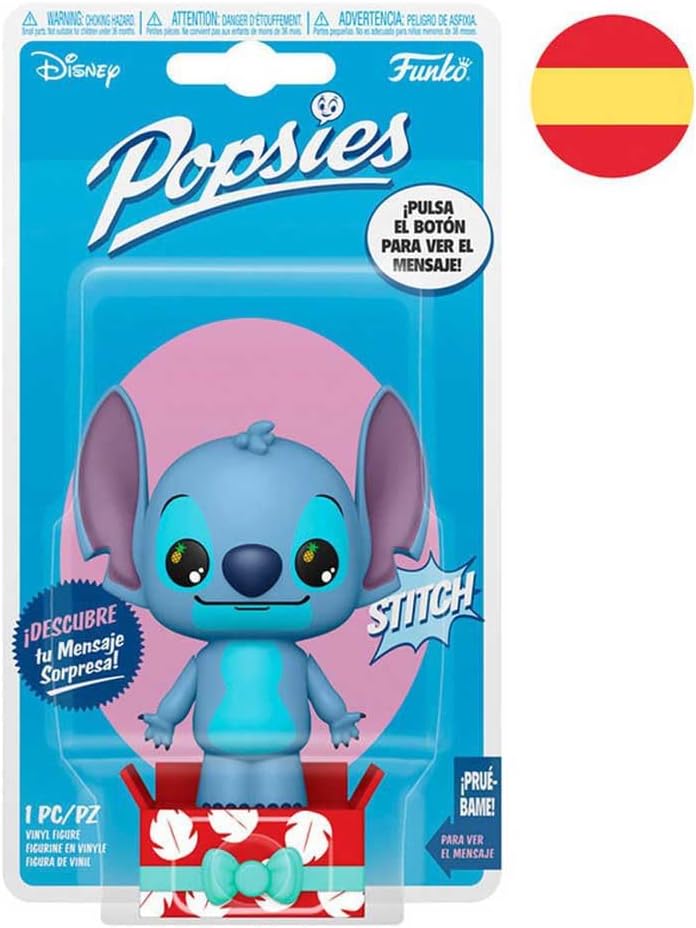 Funko Popsies: Disney - Stitch - (Spanish) - Lilo and Stitch - Collectable Vinyl Figure - Gift Idea - Official Merchandise - Toys for Kids & Adults - Movies Fans - Stocking Fillers