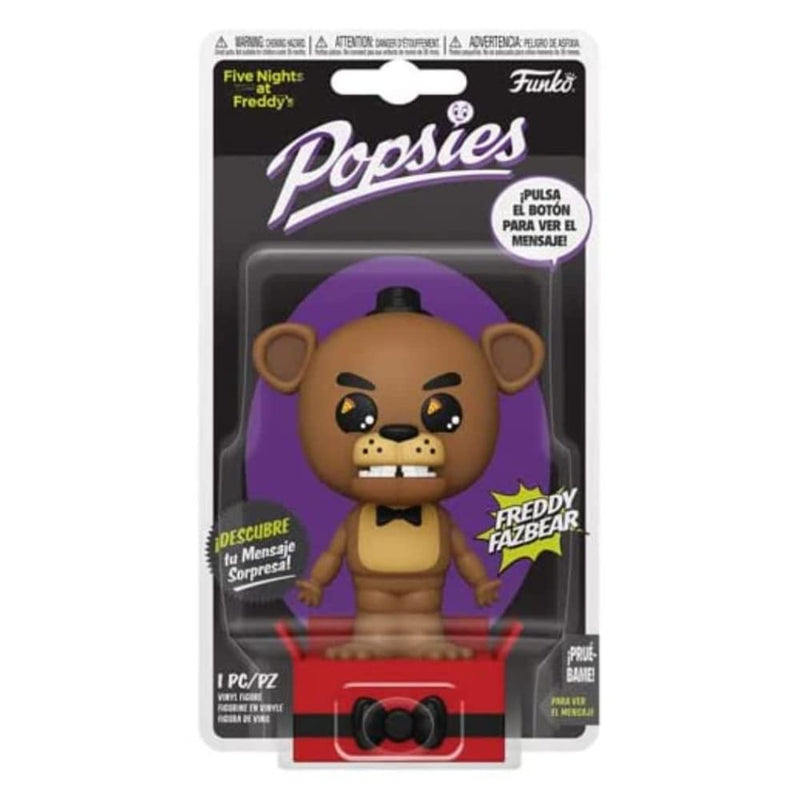 Funko Popsies: Five Nights At Freddy's (FNAF) - Freddy Fazbear - (Spanish) - Collectable Vinyl Figure - Gift Idea - Official Merchandise - Toys for Kids & Adults - Video Games Fans