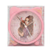 Depesche 13226 TOPModel Floral Alarm Pink for Children with Model Motif and Ears, Silent Clock with Light Function, Battery Included, Multicoloured