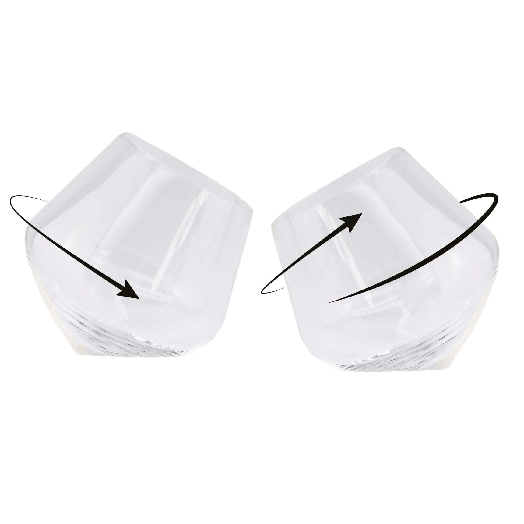 Winkee - Rolling Whiskey Glasses - Set Of 2