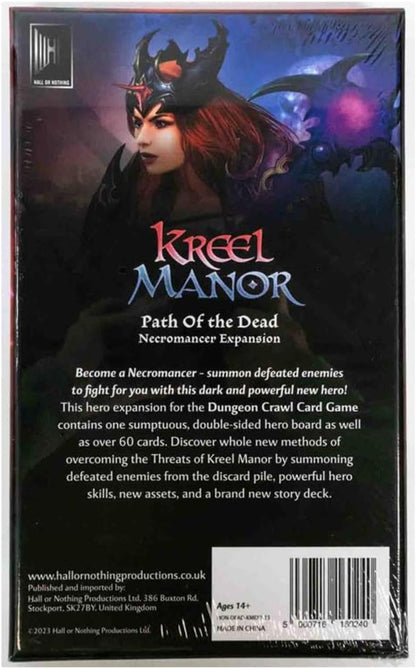 Hall or Nothing Kreel Manor - Path of The Dead Necromancer Expansion