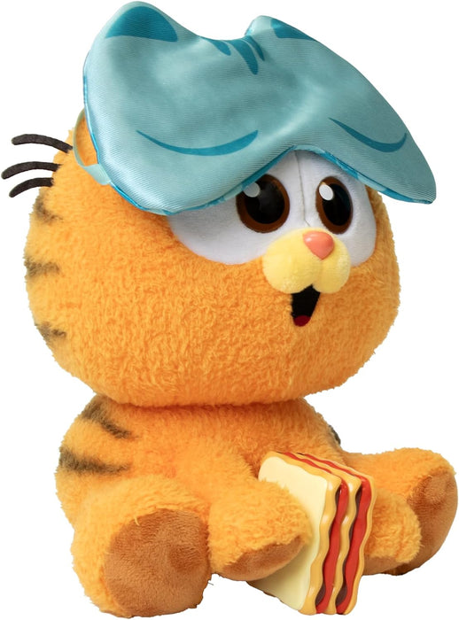 ANIMAGIC - Baby Garfield - Mascota Interactiva - para Niños y Niñas Desde 3 Años - Peluche Suave de Garfield - Dale de Comer y ponle a Dormir - Experiencia Sensorial
