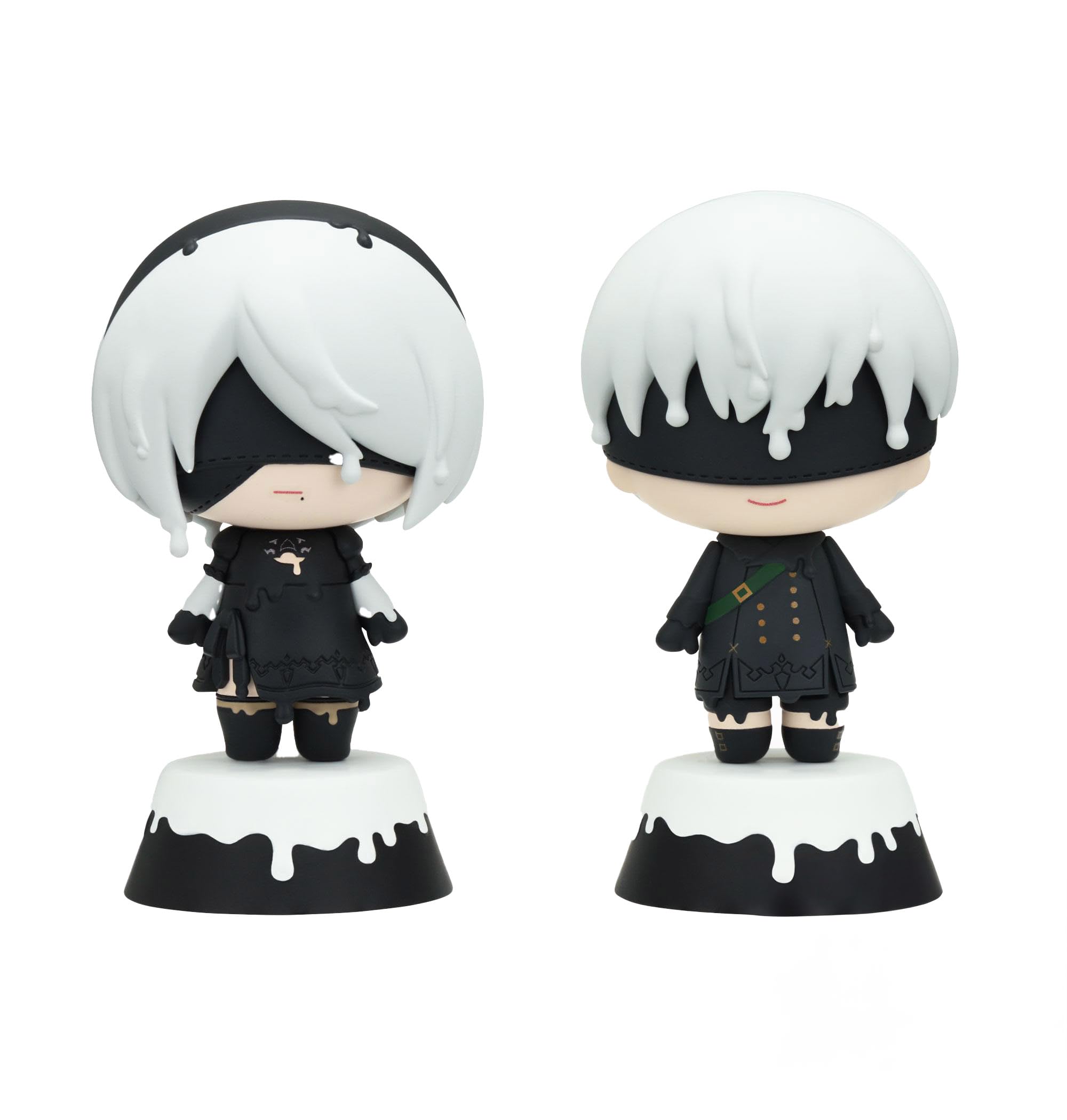 Hatsune Miku pack 2 figures 2B & 9S 7 cm